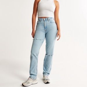 Abercrombie curve love 90s ultra high-rise jeans